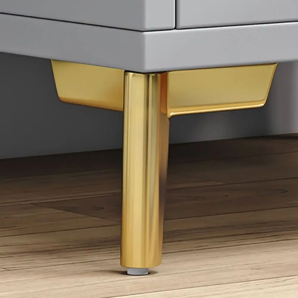 Metal Furniture Legs Wear-resistant Triangle Cupboard Sofa Chair Feet Replacement Anti Scratch Nightstand Storage Box Leg