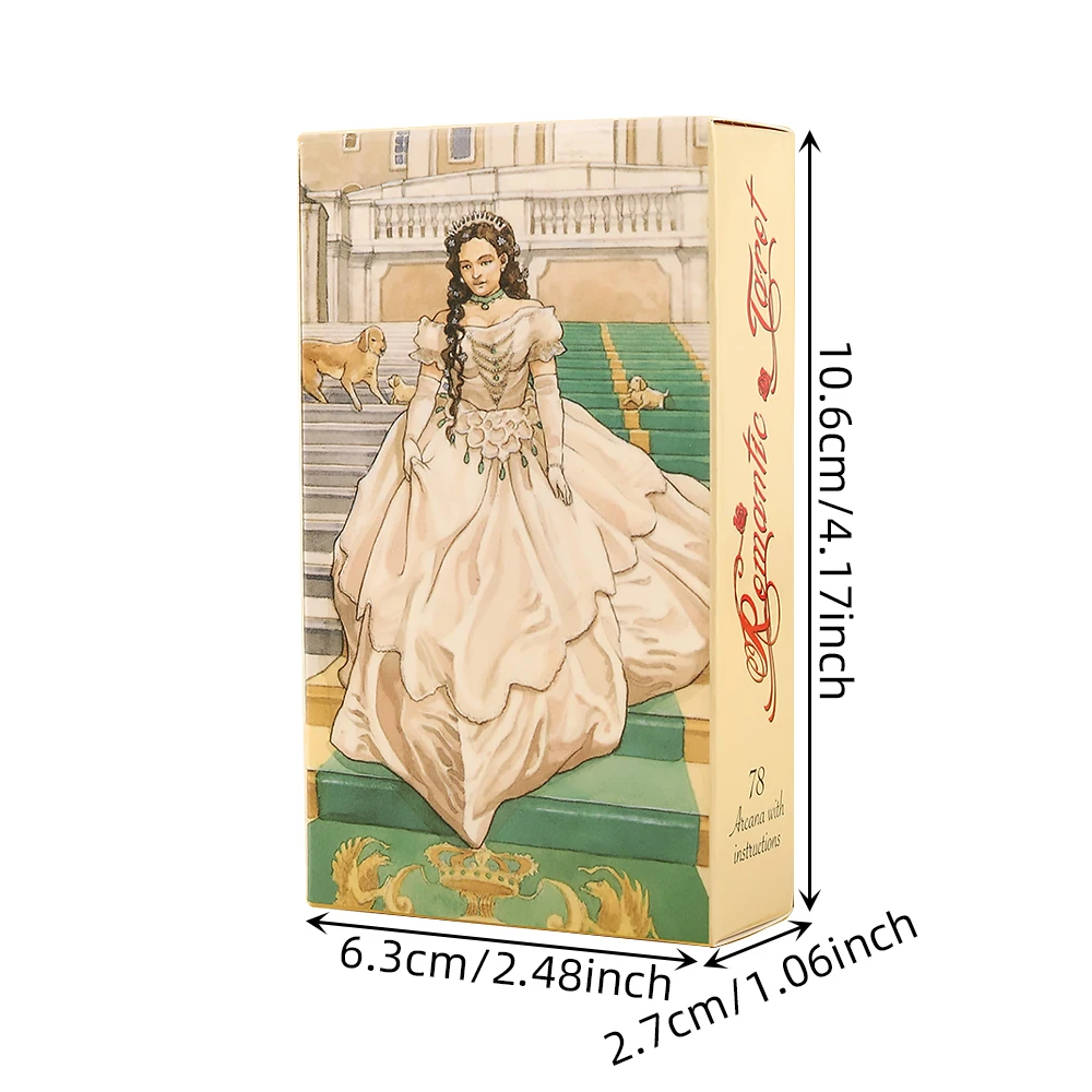 Tarocchi romantici: un mazzo da 78 carte per la predizione di fortuna e la profezia, anche come un gioco di tarocchi di carte oracoli di coppia