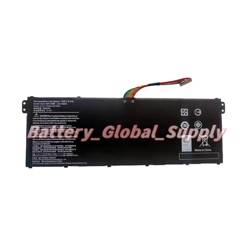 

Аккумулятор для AC14B8K V3-371G/111P R7-371T E5-771G, быстрая доставка, новый, 1 шт.