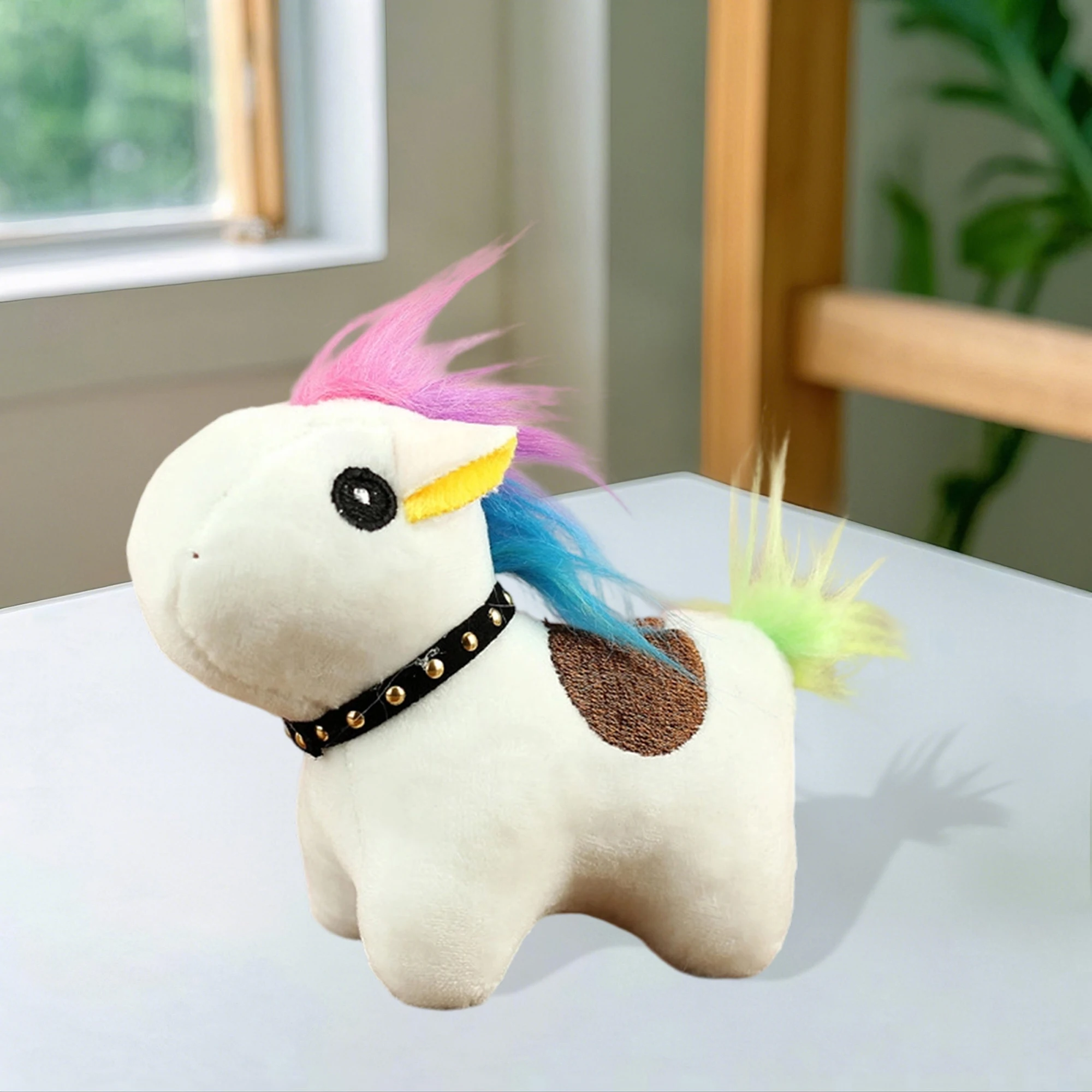 พวงกุญแจตุ๊กตายูนิคอร์นน่ารัก จี้รูปสัตว์หวานๆ สำหรับตกแต่งกระเป๋า กุญแจ โทรศัพท์ และกระเป๋าเป้