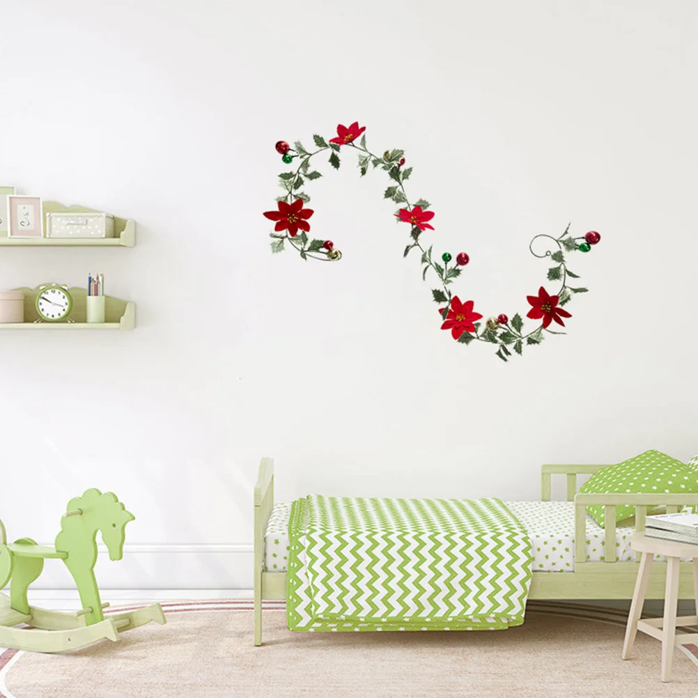 

Artificial Rattan Silk Leaves Decorative Vine Christmas Bedroom Indoor Plants Home Garden Green Festive Atmosphere