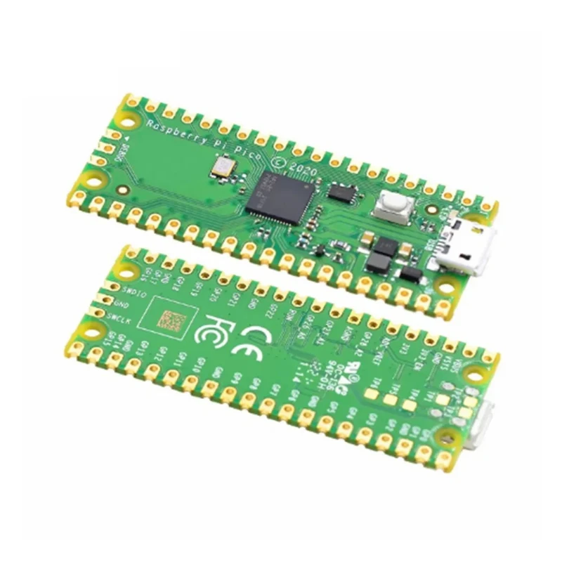 Original Raspberry Pi Pico Development Board RP2040, Pico / Pico H with Pin Header, Support MicroPython C++ Programming