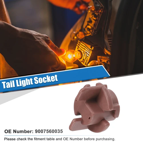 Imagen 2 del producto UXCELL-Enchufes de luz trasera para coche, accesorio de plástico marrón para Toyota 4runner 2003, 2004, 2005, 2006, 2007, 2008, 2009, n. ° 9007560035