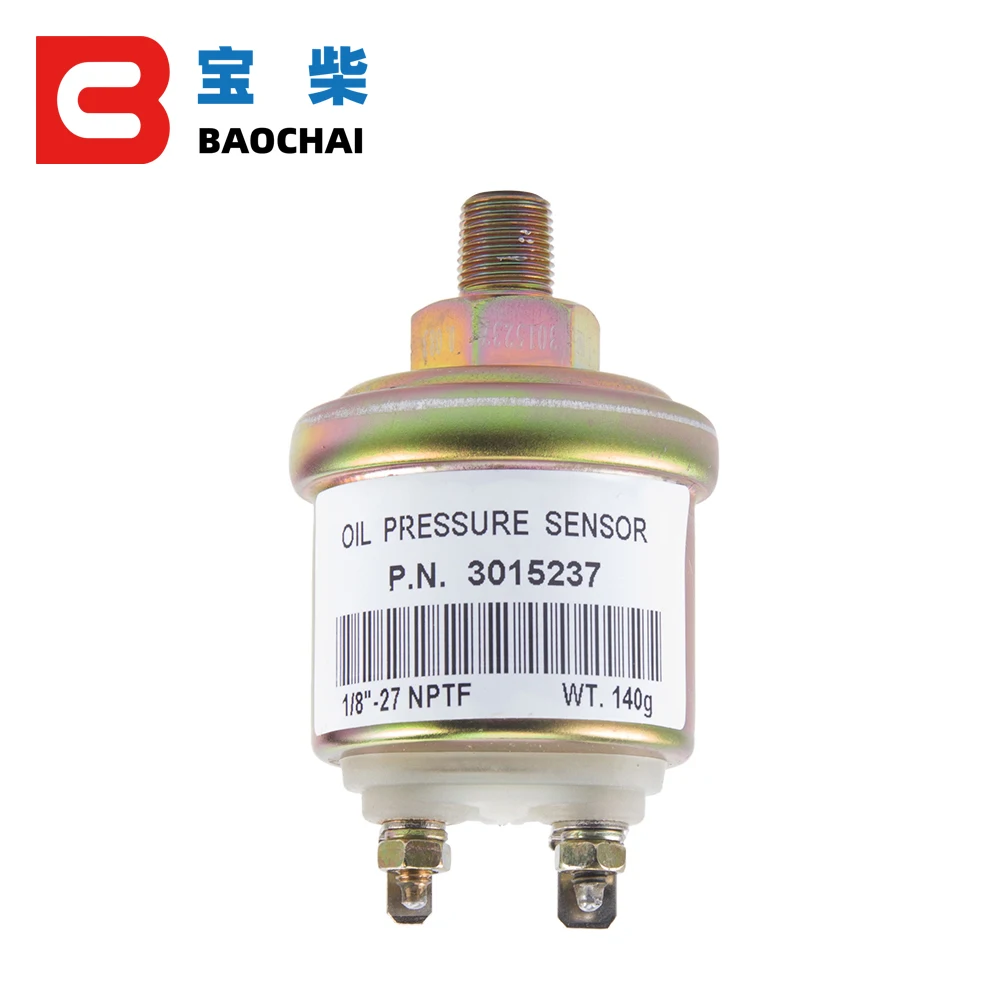 

3015237 1/8NPT Electric Generator Oil Pressure Sensor screw size 10mm WK Alarm Switch Origin VDO Sensor Diesel Genset Parts