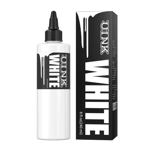 Imagen 2 del producto Tinta de tatuaje de tinta dinámica UINK, pigmento de tatuaje para estudio de maquillaje de 8oz (240ml), funciona para suministros de práctica, pigmento oficial profesional