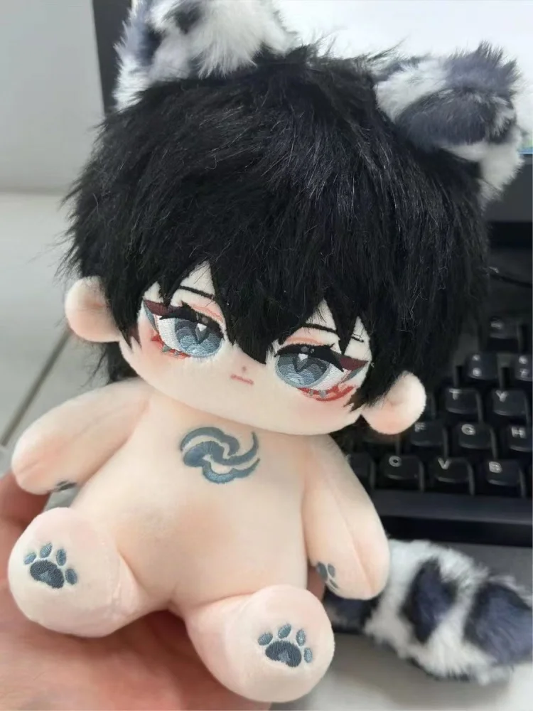 Anime Honkai: Star Rail Dan Heng Imbibitor Lunae 20cm cuerpo desnudo muñeco de peluche juguetes peluche suave a7815