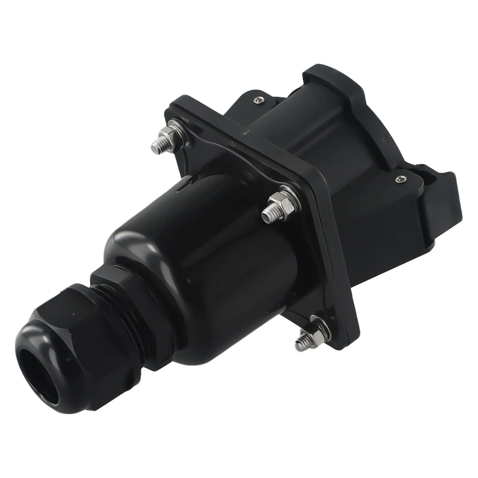 For J1772 Standard Inlet for with ABS Material Construction and Weatherproof Protection Rated for Continuous 32 AMP Use