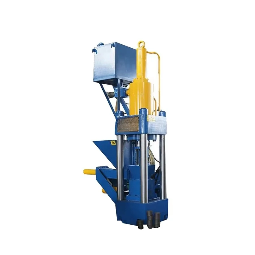 Low price and high quality automatic hydraulic briquetting machine aluminum steel sheet CE/ISO