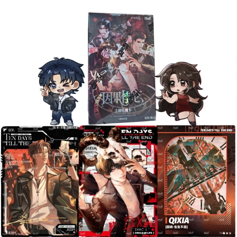 

Official Genuine Ten Day Ultimatum Series of Cards Novels Anime Merchandise Collectible Toys Cards Holiday Gifts Original Box