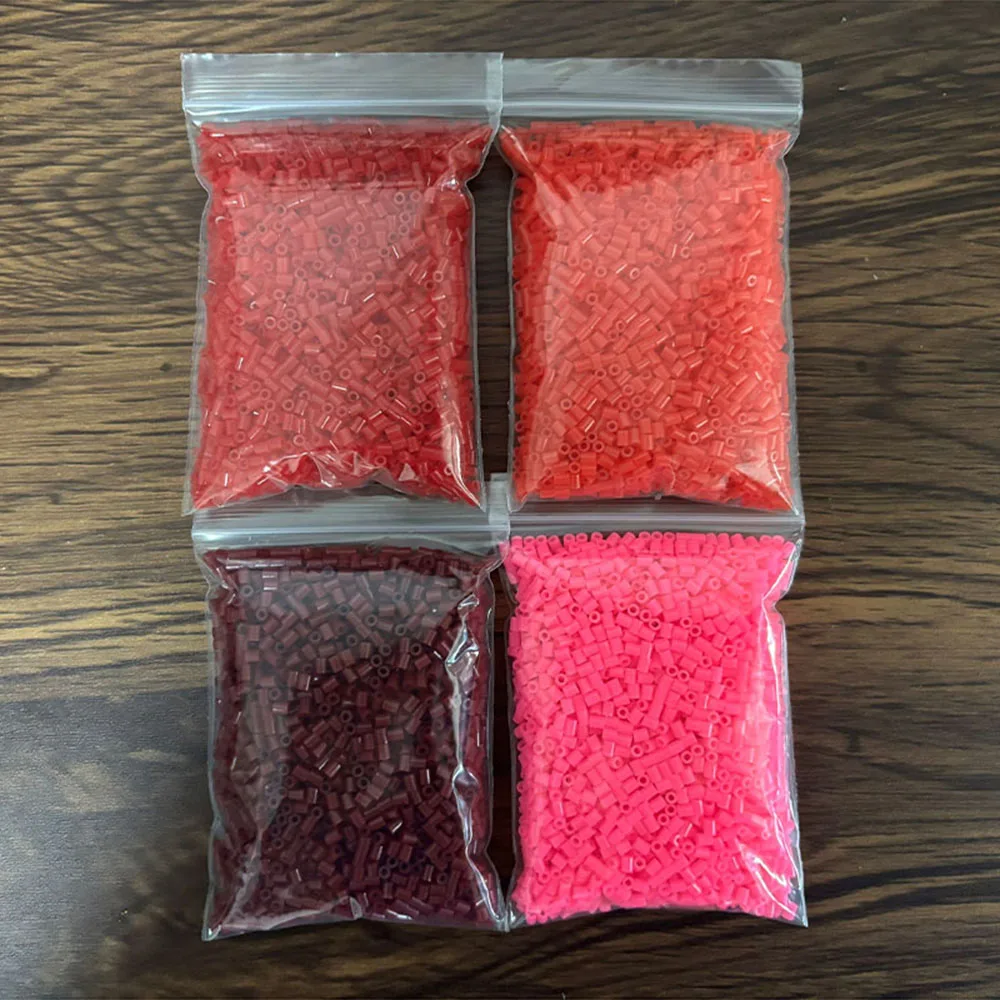 8000 Stück/2,6 mm Eisenperlen Pixel-Puzzle Eisenperlen in verschiedenen Farben für Kinder Hama-Perlen Perler-Perlen DIY Hochwertiges handgemachtes Geschenkspielzeug – Detail 6