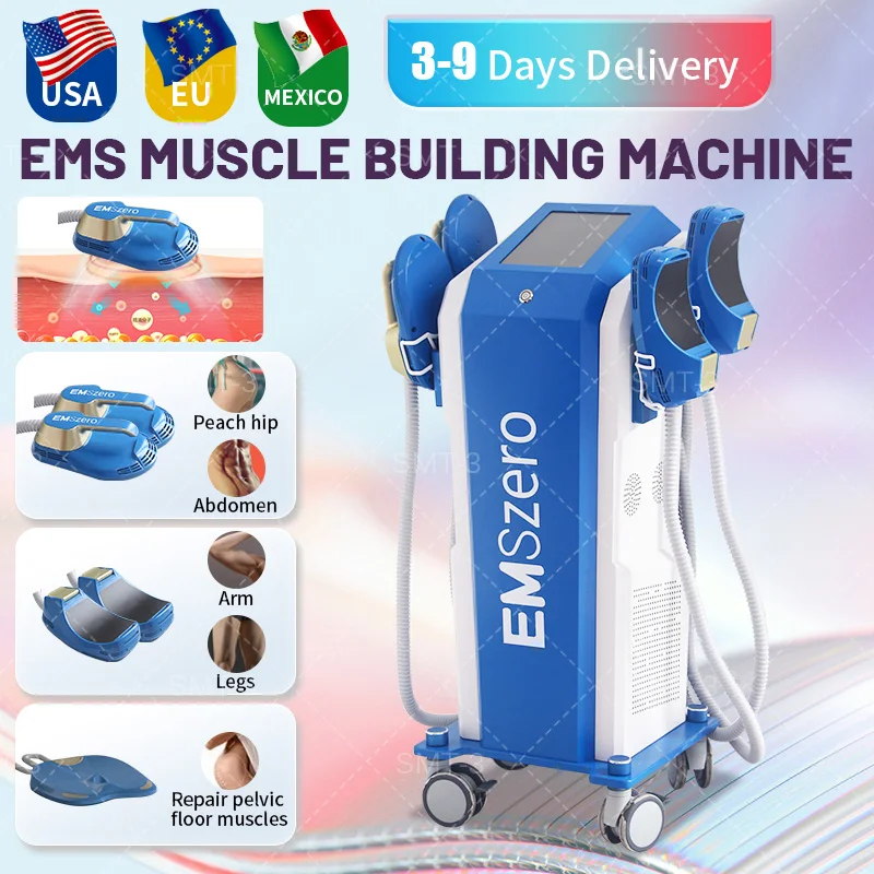 

EMSZERO RF Muscle Carving Shaping 6500W NEO EMS Hi-EMT Slimming Machine 5 Handles Pelvic Muscle Stimulation Equipment