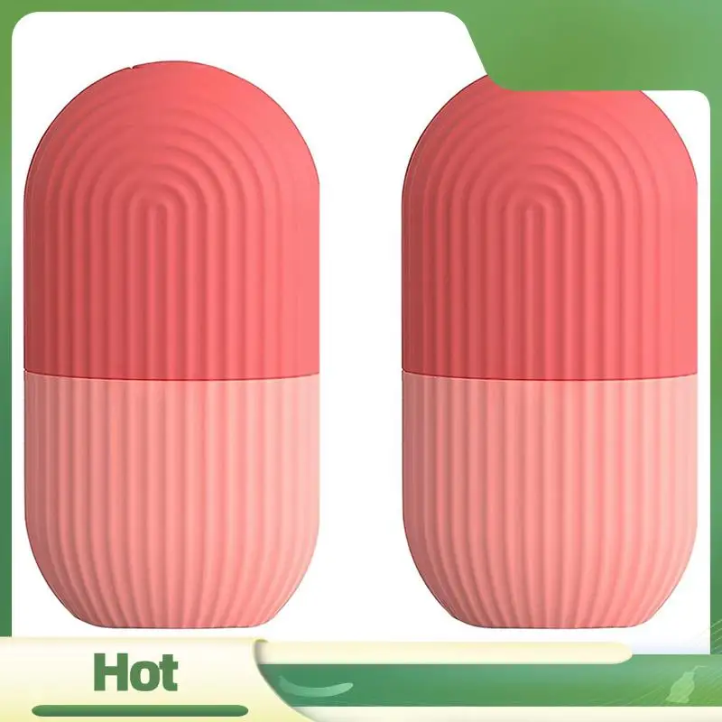 N95R 2X Ice Face Roller Massager, Ice-Cube Roller For Face, Eyes And Neck Naturalnie kondycjonuje i pielęgnuje skórę, A