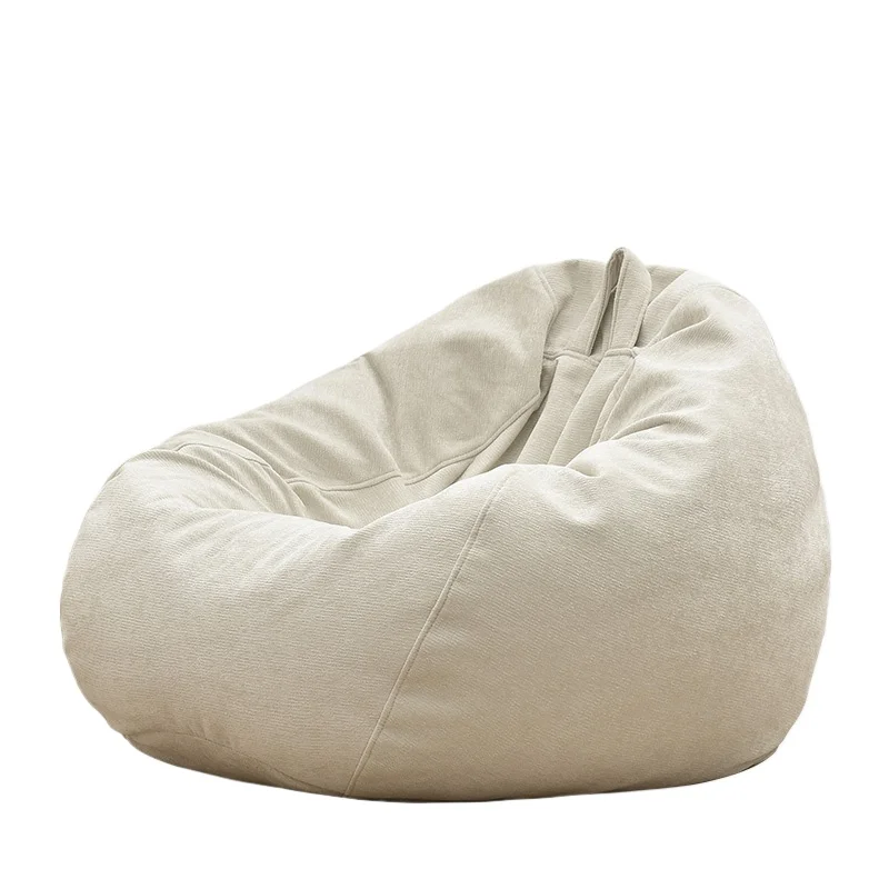 リビングルームの装飾ビーンバッグソファ、ヨーロッパ風ラウンジ、ホームベッドルームビーンバッグソファ、快適なコーナーパフ、詰め物入り家具