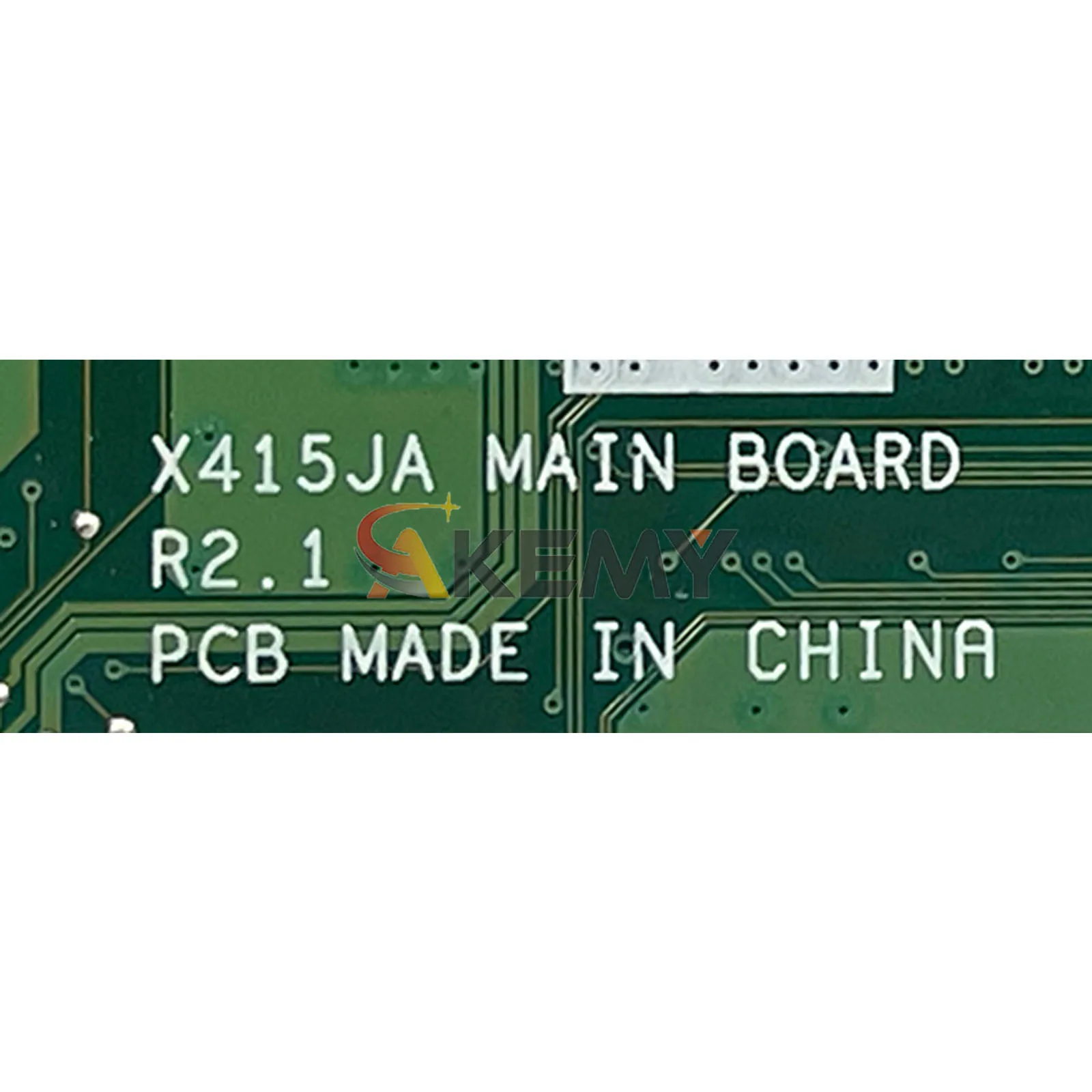 Placa-mãe para laptop X415JA, placa principal para ASUS VivoBook X515JF V5200J A416J X515JAB X515JA V4200J X415J X515JP com CPU I3 I5 I7
