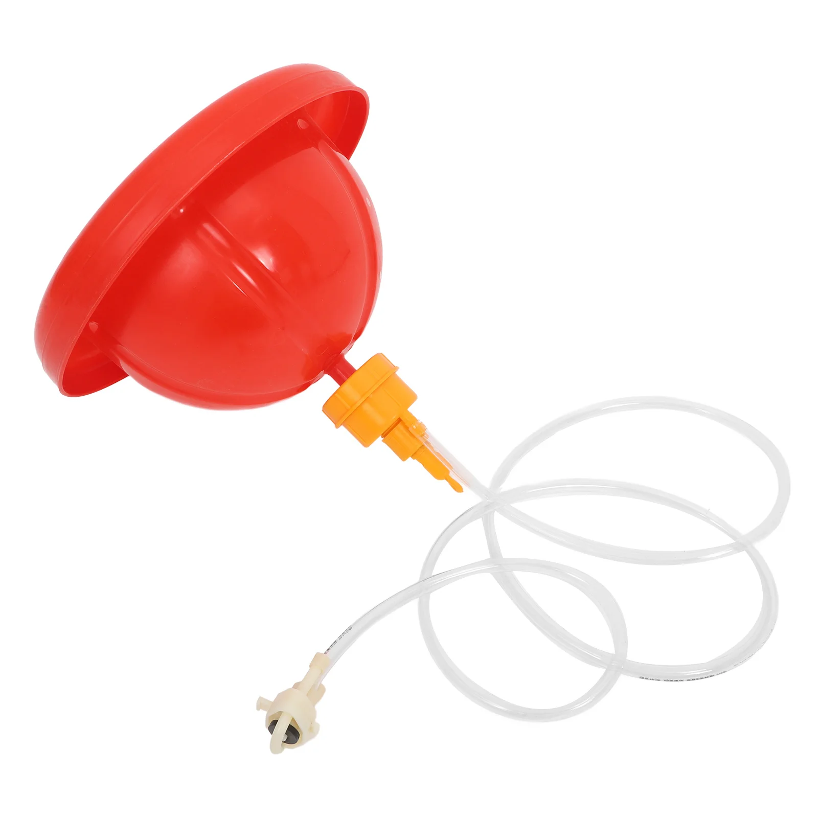 

1Set Poultry Waterer Automatic Chicken Duck Feeder Easy Install Weight Container Included Chicken Drinker Automatic