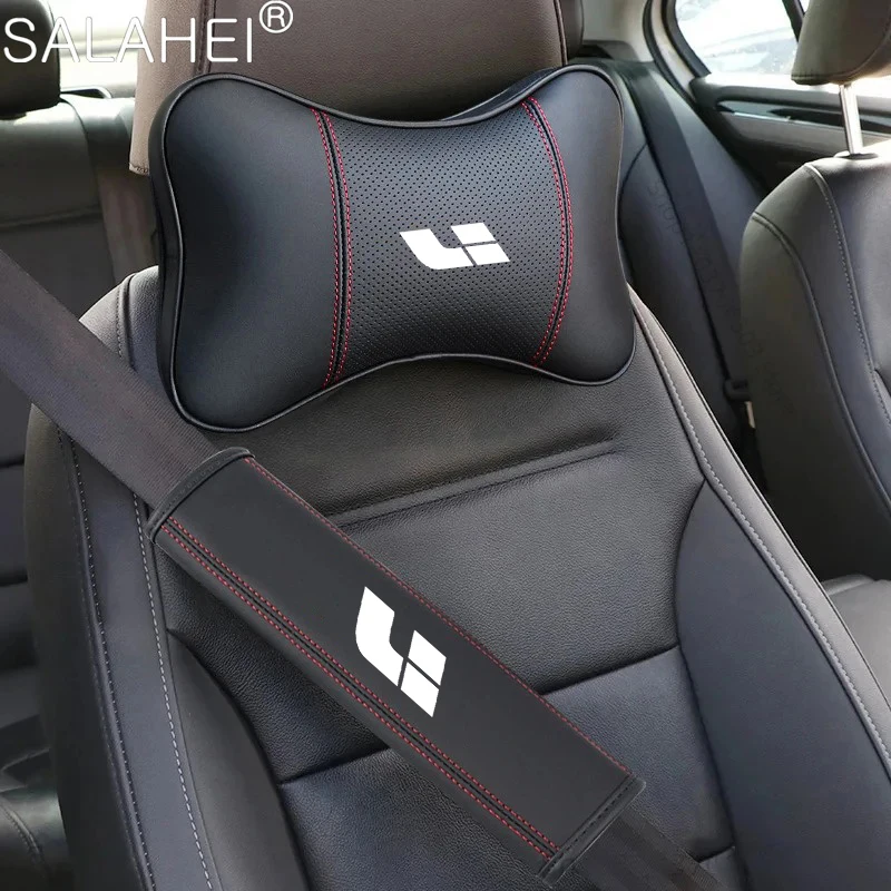

For Lixiang LEADING IDEAL Li L9 L8 L7 L6 2023 ONE MEGA 2021 2023 A pair Car Neck Pillow Belt Protect Shoulder Pad Accessories