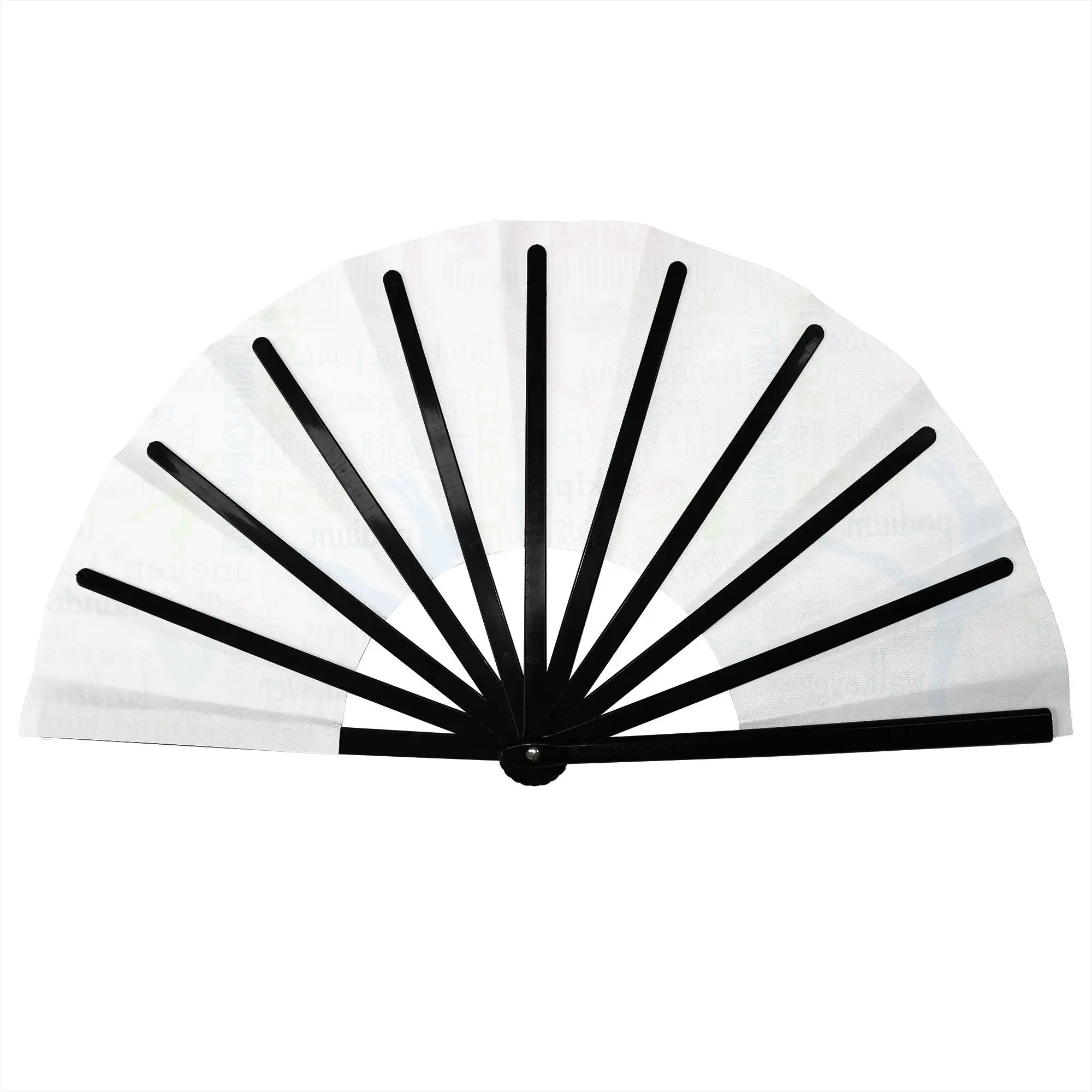 Dance Lover Rhythmic Gymnastics Stylish Hand Fan Unisex  Printed Polyester Fan Vintage For Dancing Gift