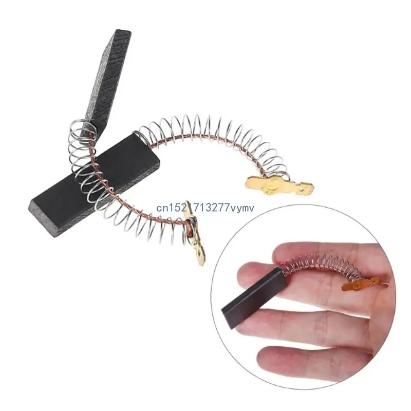 20 قطعة فرشاة كربون متينة محرك كهربائي عالمي فرشاة كربون بديلة للغسالة أداة كهربائية للآلة الكهربائية