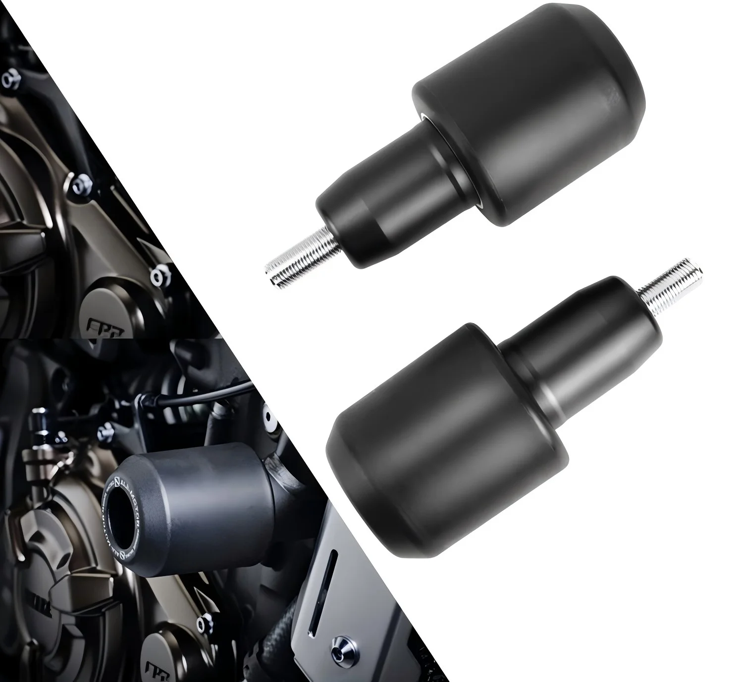 

For For Yamaha MT-10/FZ-07/XSR700/YZF-R7 - Motorcycle Frame Sliders Crash Protectors, Sport Falling Protection Pads