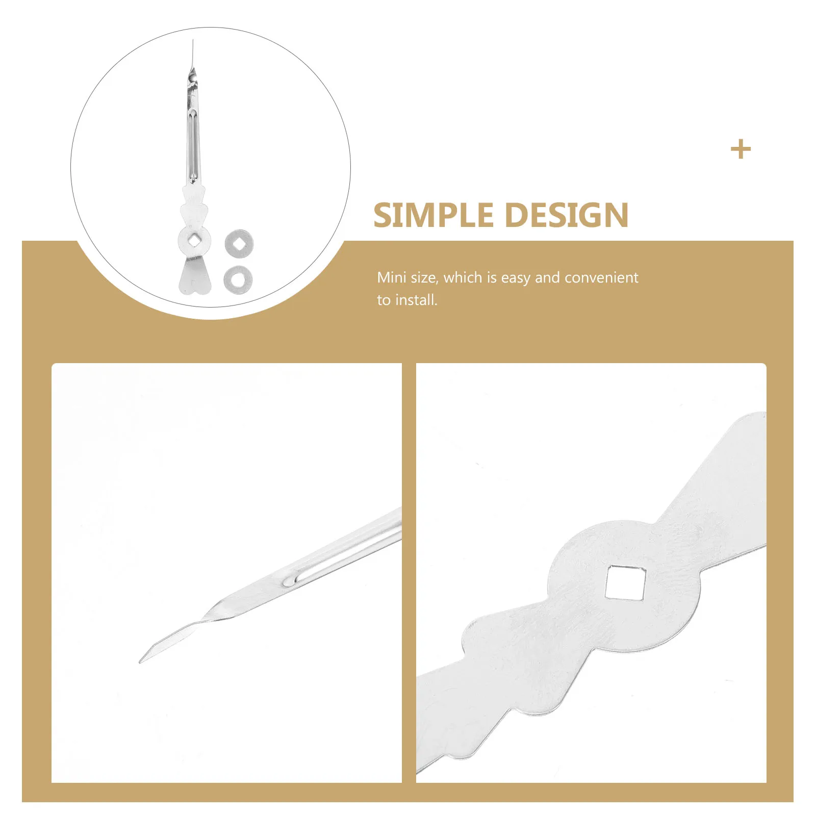 

Stainless Steel Weighing Scale Pointer Easy Replace Metal Replacement Pointer for Kitchen Scale Supply Accessories