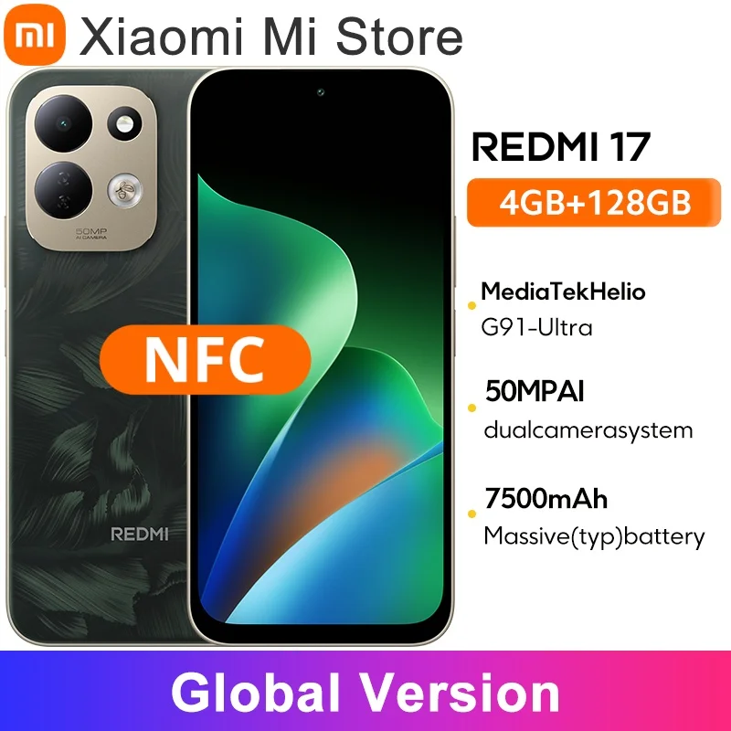 Смартфон Xiaomi Redmi Note 14 4G, 6/128ГБ, 8/256ГБ — фото товара