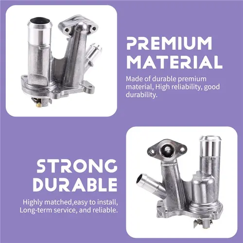 Imagen 2 del producto A85E-Automotive para Volvo V40 V70 S60 S80 31359806, Carcasa del Termostato del Refrigerante del Motor, Número de Pieza