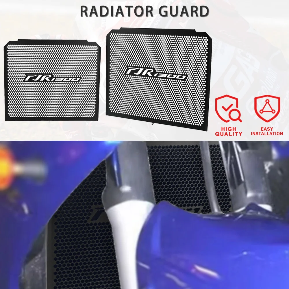 

Motorcycle Accessories FJR1300 Radiator Guard Grille Cover Protection Radiator Guard FOR YAMAHA FJR1300 2001-2002-2003-2004-2005