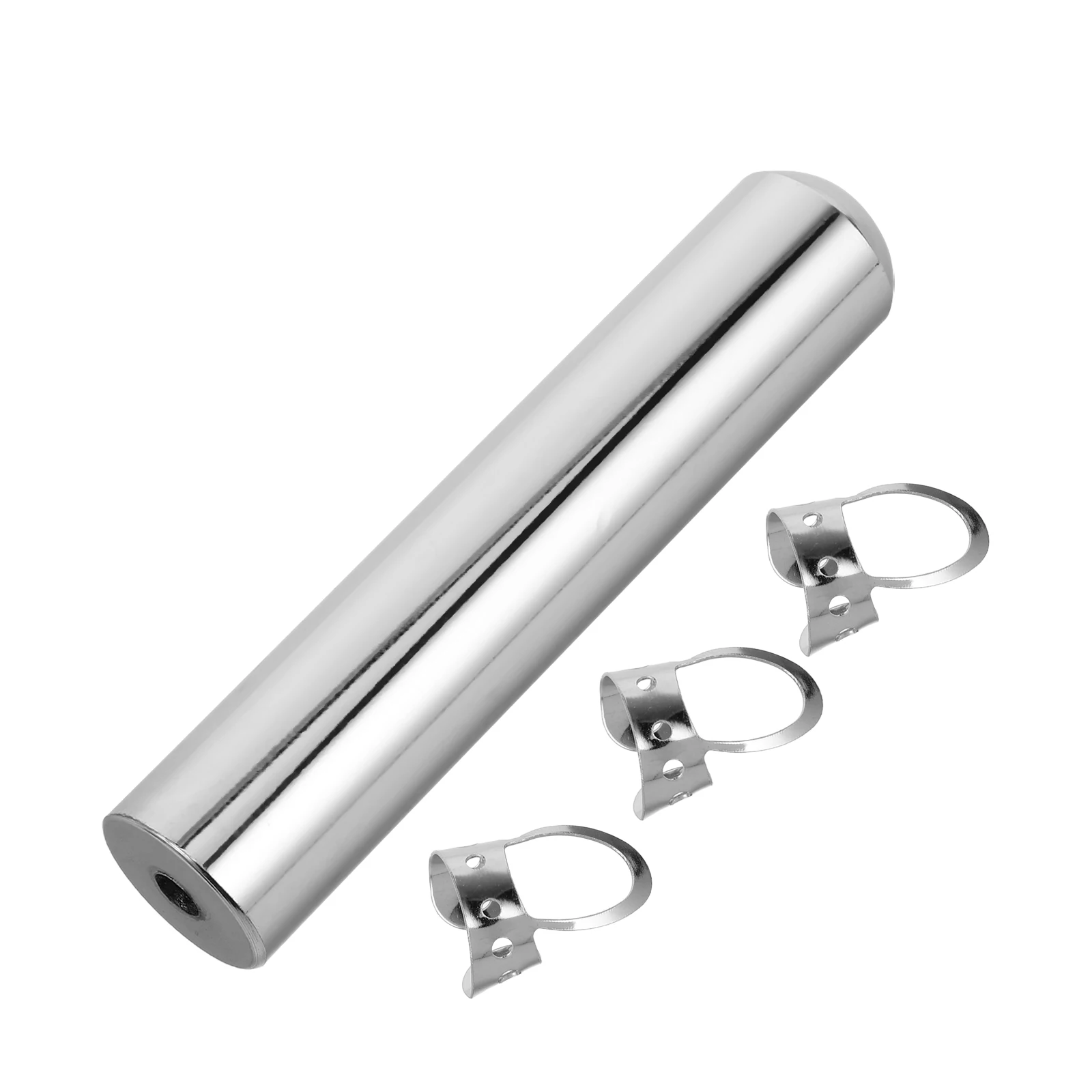 

Metal Guitar Slide Ring Silver For Electric Bass Banjo Ukulele String Instrument Versatile Sound Effects Smooth Slide