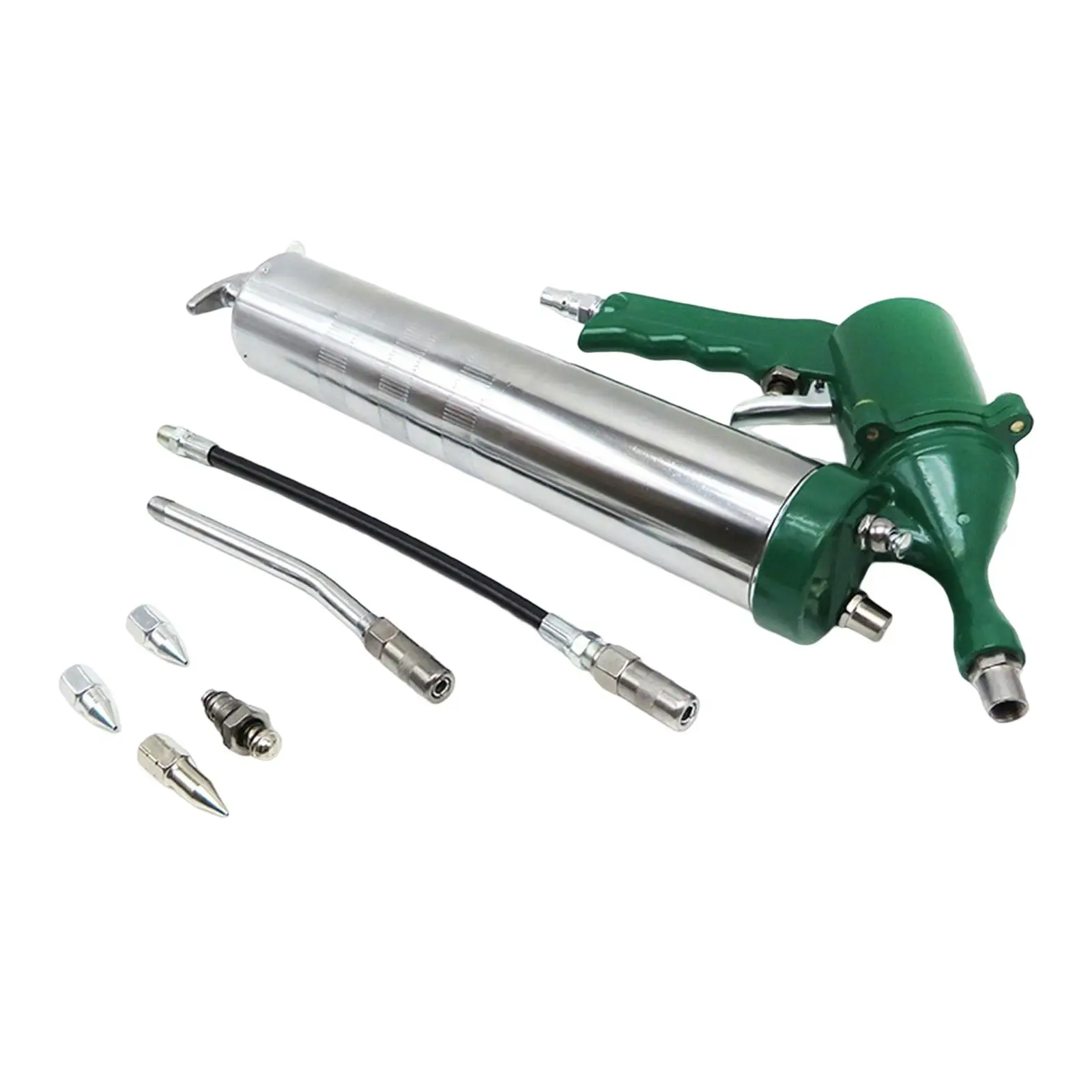 Professional Air Grease Gun 400 Lubrication Tool with Metal Nozzle