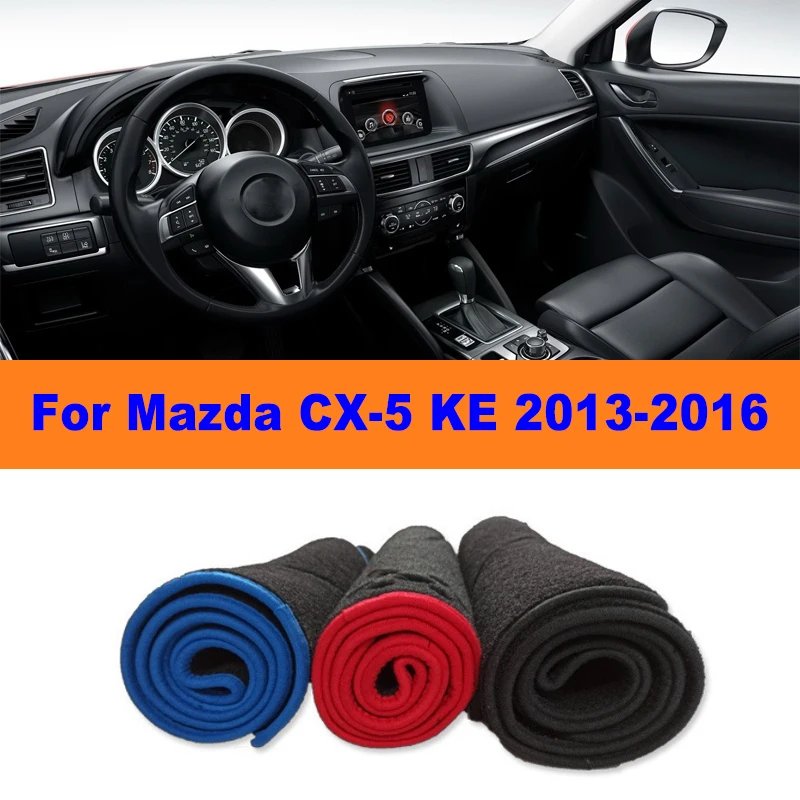

Anti-Glare Dashboard Cover Dash Mat Non-Slip Sun Shade Pad Interior Protector For Mazda CX-5 KE 2013-2016 2014 Car Accessories