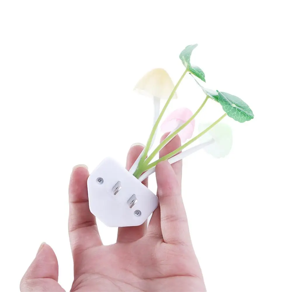 

Multicoloured Cute Sensing Home Bed New Lights Decoration Dream Colorful Sensor Control LED Lamp Mushroom Light