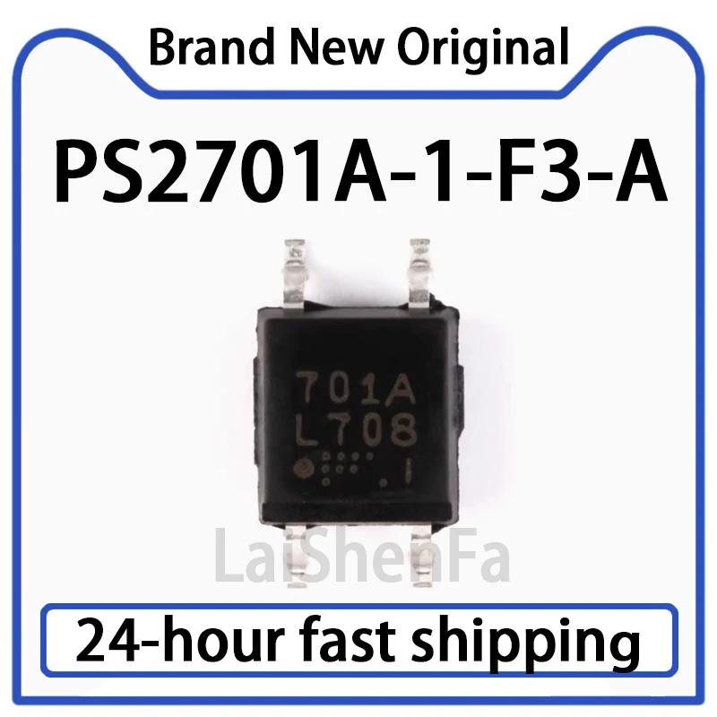 10PCS PS2701A-1-F3-A SMT SOP-4 Optocoupler Chip Transistor Output Original Stock