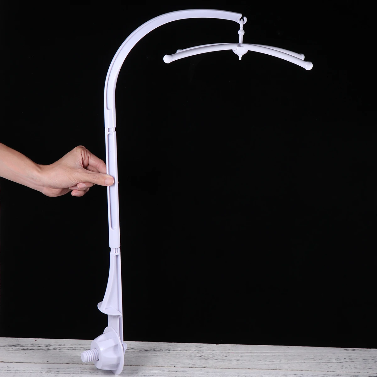 

66 Cm Crib Mobile Bed Bell Rack Holder Toys Baby Crib Musical Mobile Toy Musical Arm Stand Nursery Accessories Supplies