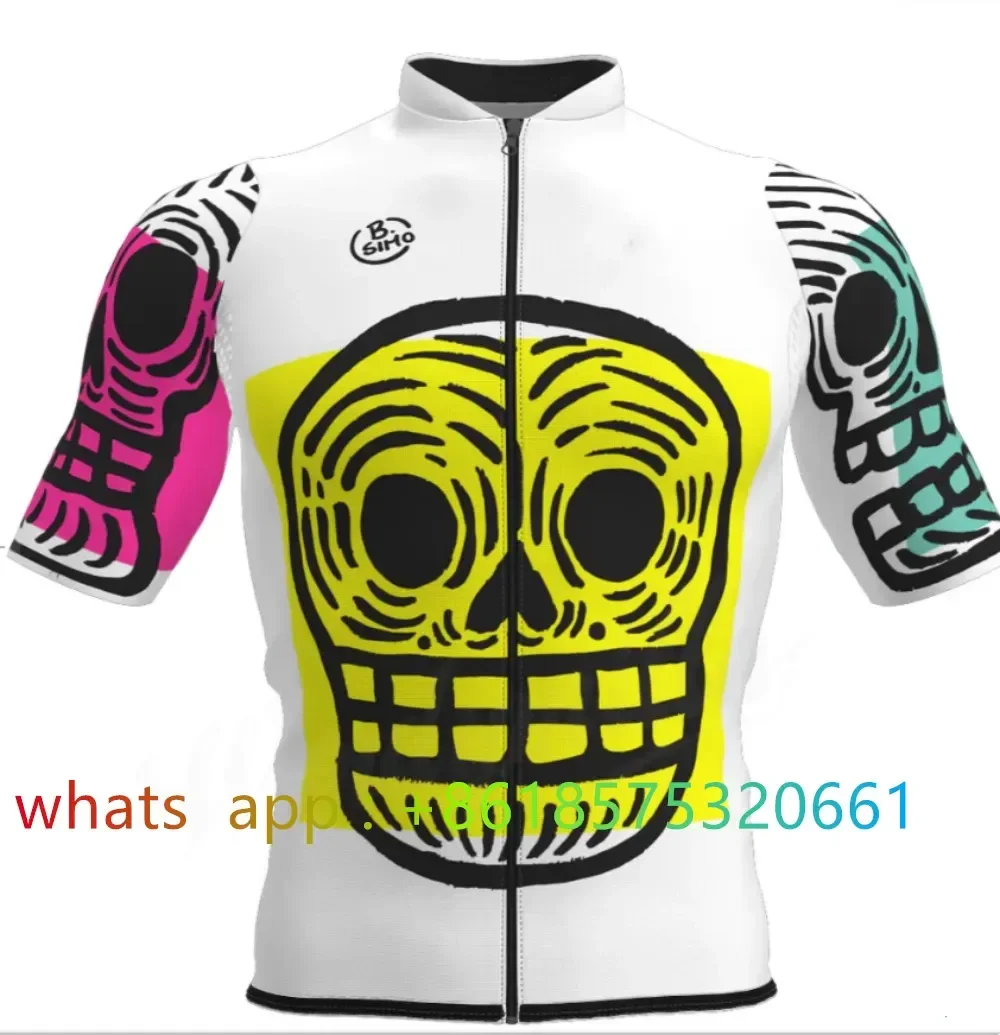 

2023 Slopline Unisex Summer Cycling Clothes Bicycle Team Short Sleeve Breathable Shirt Sports Racing Quick Drying Cycling Jersey