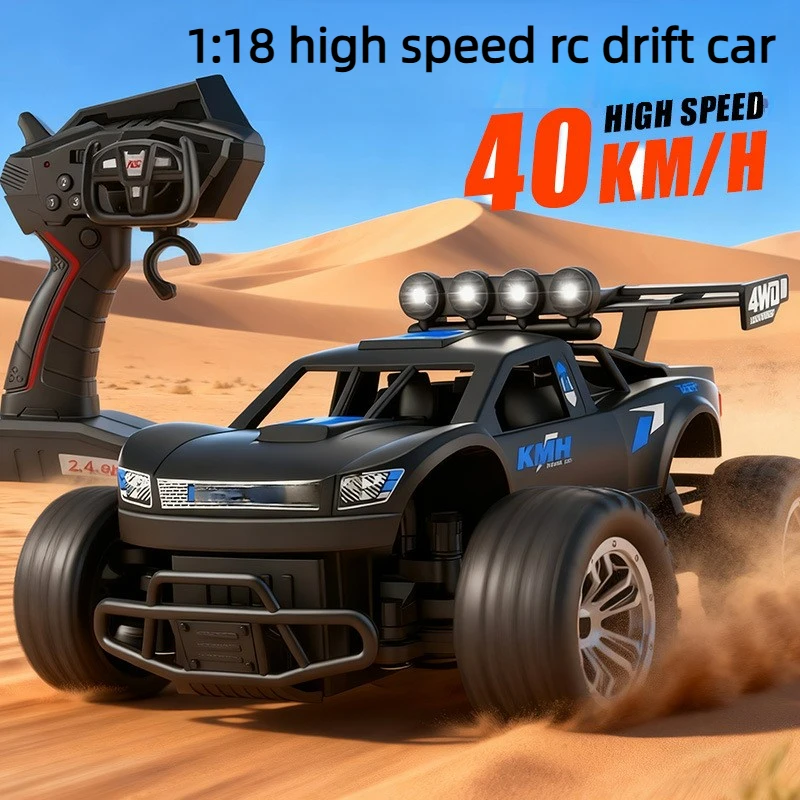 Cool Stuff Funny Gift-40km/h High-speed 4WD Rc Truck,Remote Control Car,1:18 Climb Off-road Rc Cars,Monster Truck,Toys for Kids