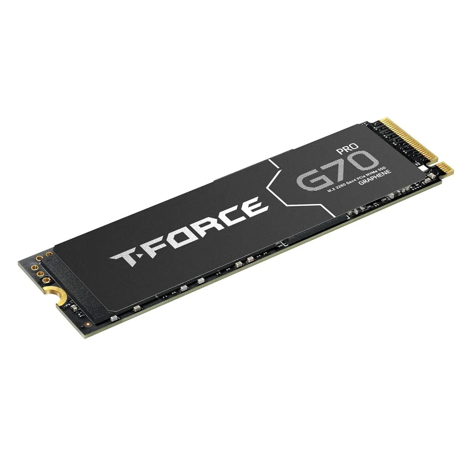 TEAMGROUP T-Force G70 PRO Graphene Heatsink 4TB DRAM SLC Cache 3D TLC NAND NVMe InnoGrit PCIe Gen4x4 M.2 2280 Gaming Internal SSD Works with PS5 Read/Write 7400/6600 MB/s TM8FFH004T0C129