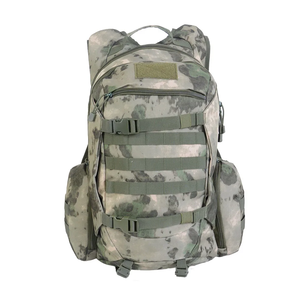 Outdoor new camping hiking backpack 45L large capacity shoulder men tactical camouflage flat shark backpack