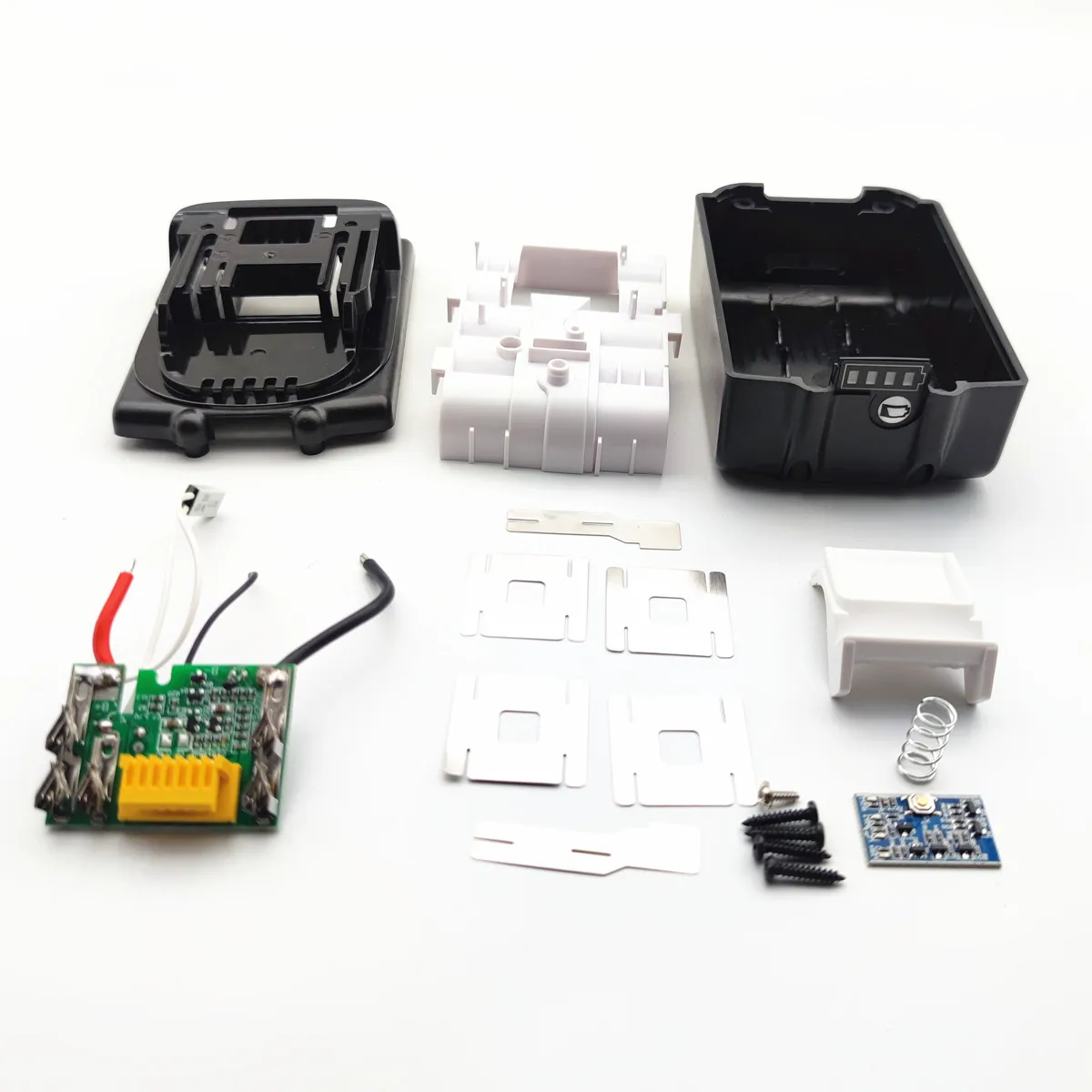 Battery Case Box Charging Protection Circuit Board For MAKITA 18V BL1830 3.0Ah 6.0Ah with LED Battery Indicator