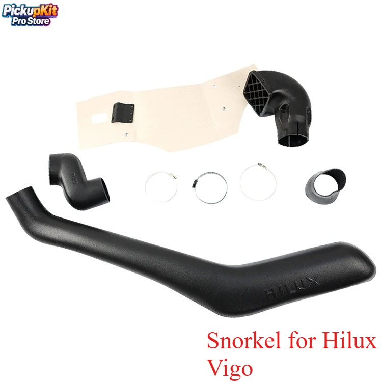 

Right Side Snorkel for Hilux Vigo 3.0L 1KD-FTV Diesel 304 Stainless Steel Air Ram Water/Dust Proof Intake Kit