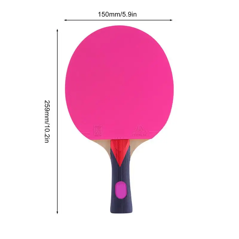 Juego de bate de tenis de mesa, raqueta de Color para interior y exterior, salón deportivo para el hogar