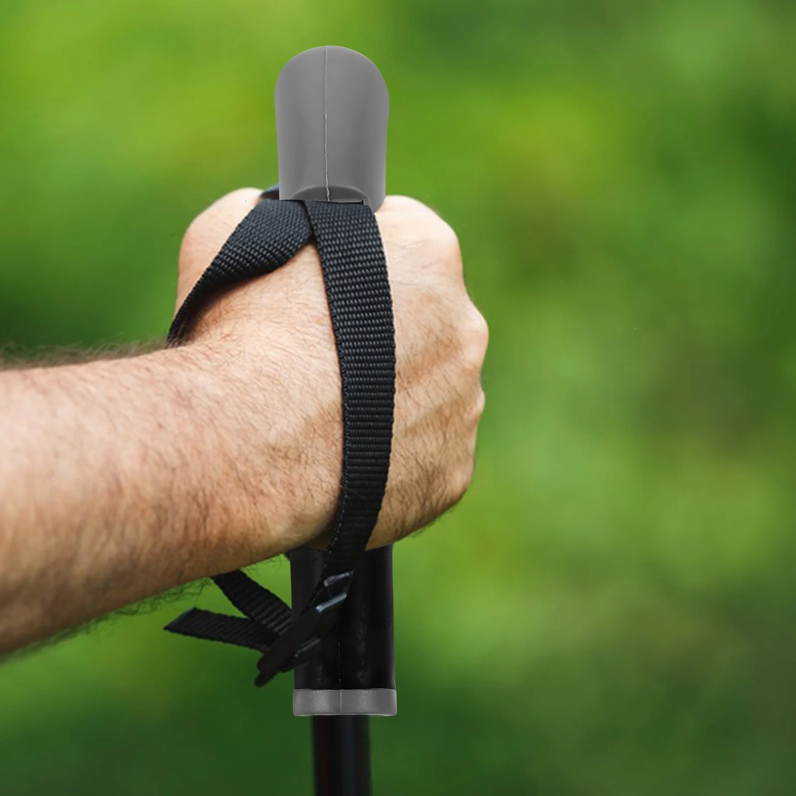 

Trekking Pole Handle Plastic Replacement Lightweight Outdoor Hiking Pole Grip Walking Accessories for Crutches