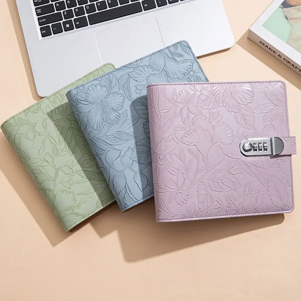 パスワードロック付き 200 封筒節約チャレンジ PU 節約お金節約バインダーポータブル大容量