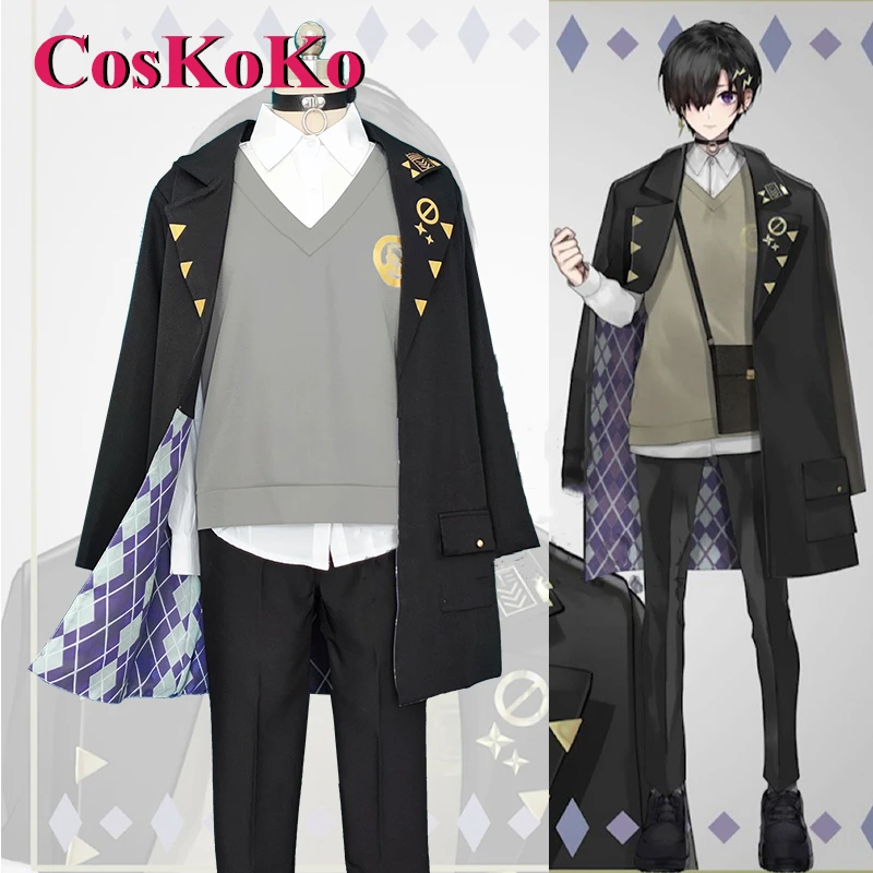 CosKoKo Kanade Izuru Cosplay Costume Hot Anime VTuber Holostars Autumn And Winter Uniform Full Set Daily Wear Role Play Clothing