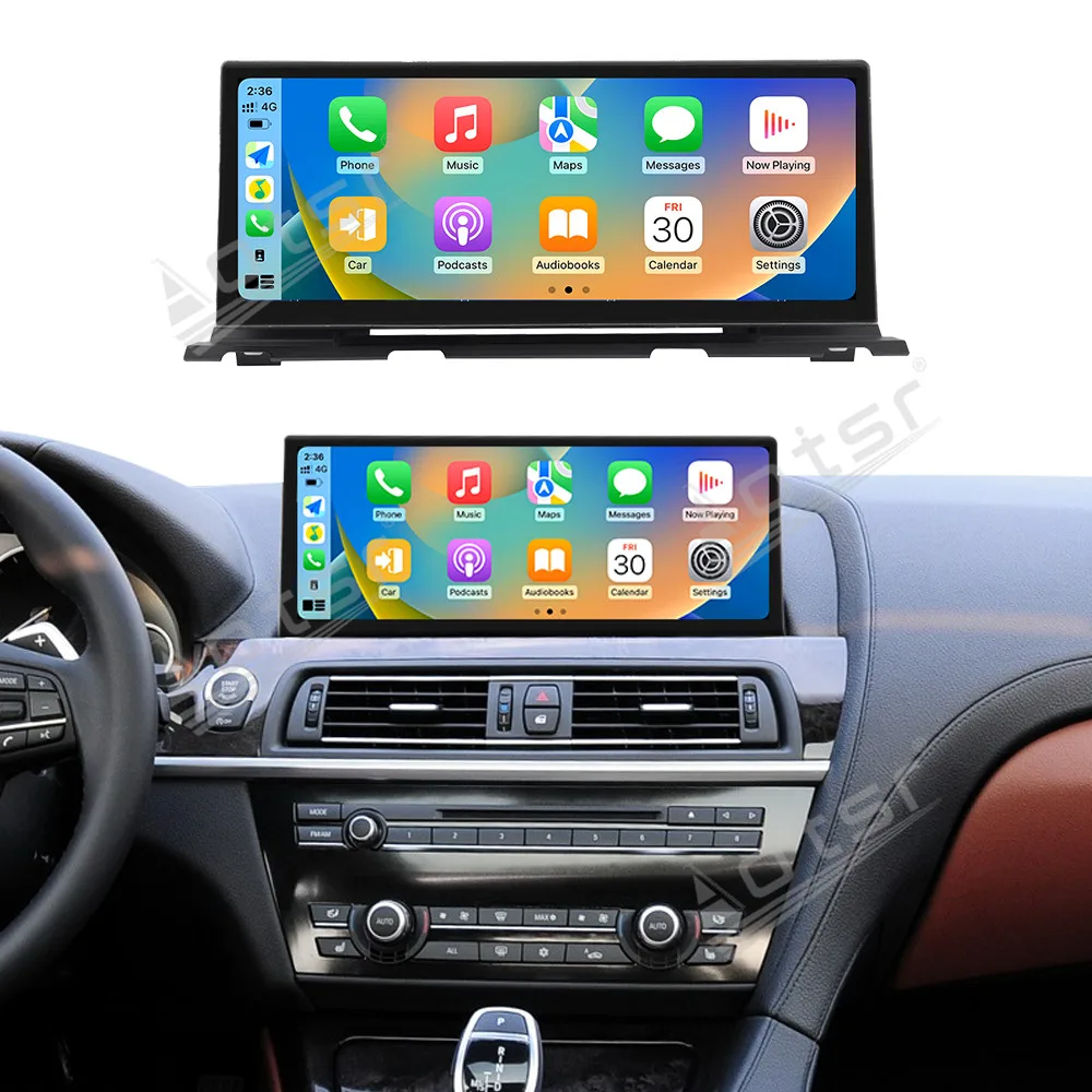 Car Multimedia Player Android 13 12.3 inch Touch Screen Car Radio For BMW 6 Series F06/F12 2010-2017 Navigation Stereo Head Unit