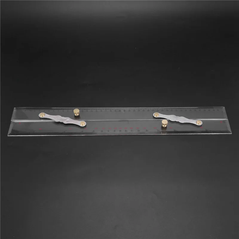 3X Marine Ruler Parallel Ruler Nautical Charts Parallel Ruler Mapping Points To Pull Parallel Ruler 450MM-Y18A