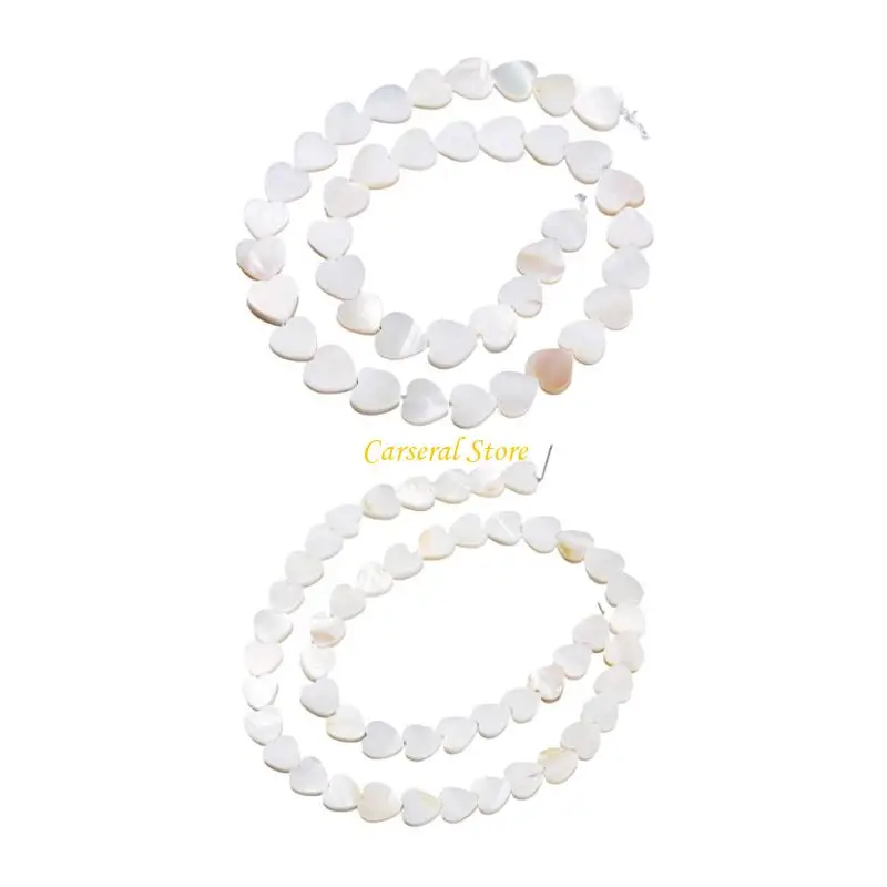 

M4YF Unique Organic Shell Spacer Beads Crafting Supplies Jewelry Making Components