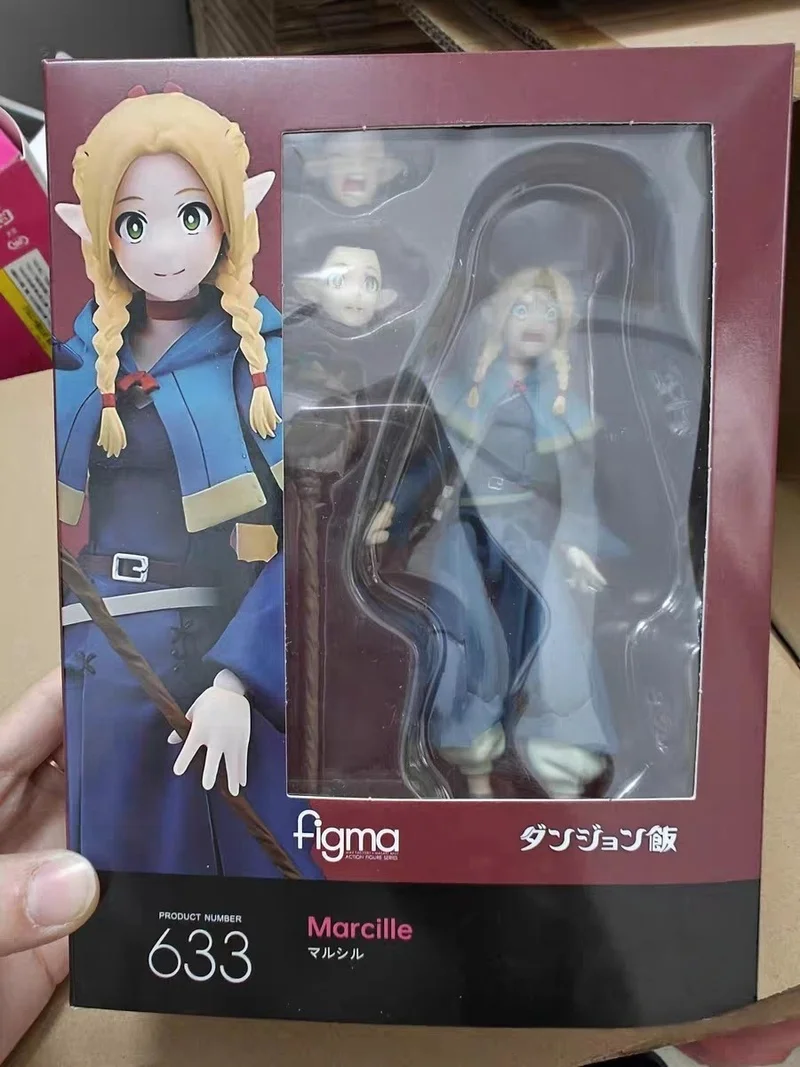 

Новая горячая фабрика Max Figma Delicious In Dungeon Marcille 633 Laios 671, аниме-фигурки, игрушки для детей, подарок, Коллекционная модель