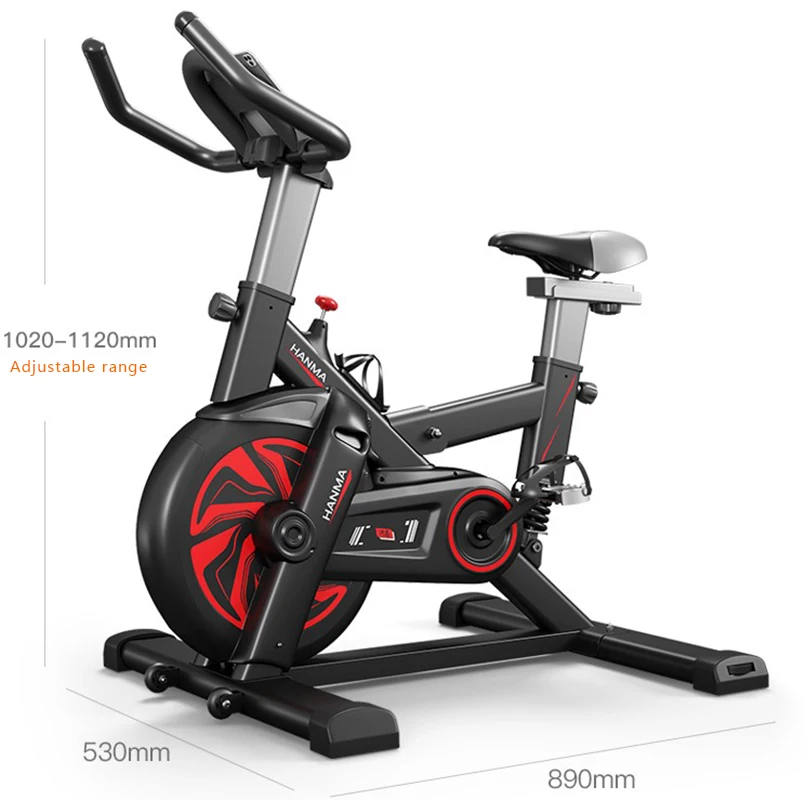 Indoor spinning bike, home gym dedicated magnetic control fitness bike, step bike