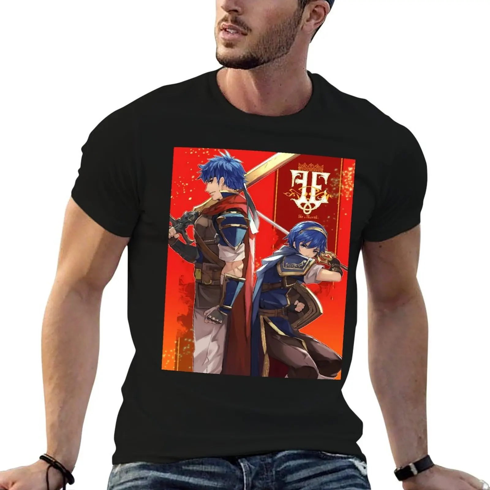 

t Fire Emblem et shirts graphic Marth t shirts T-Shirt - mens designer Ike