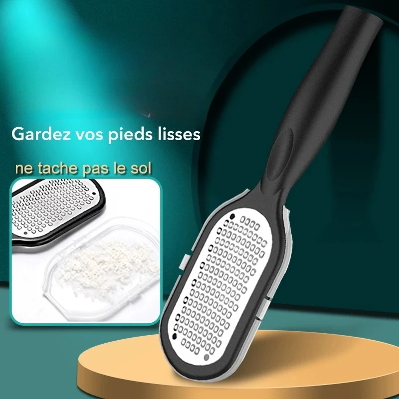 

1 шт. профессиональная пилка для удаления мозолей из нержавеющей стали, скребок для ног, инструменты для педикюра, удаление омертвевшей кожи для пяток, средства по уходу за ногами